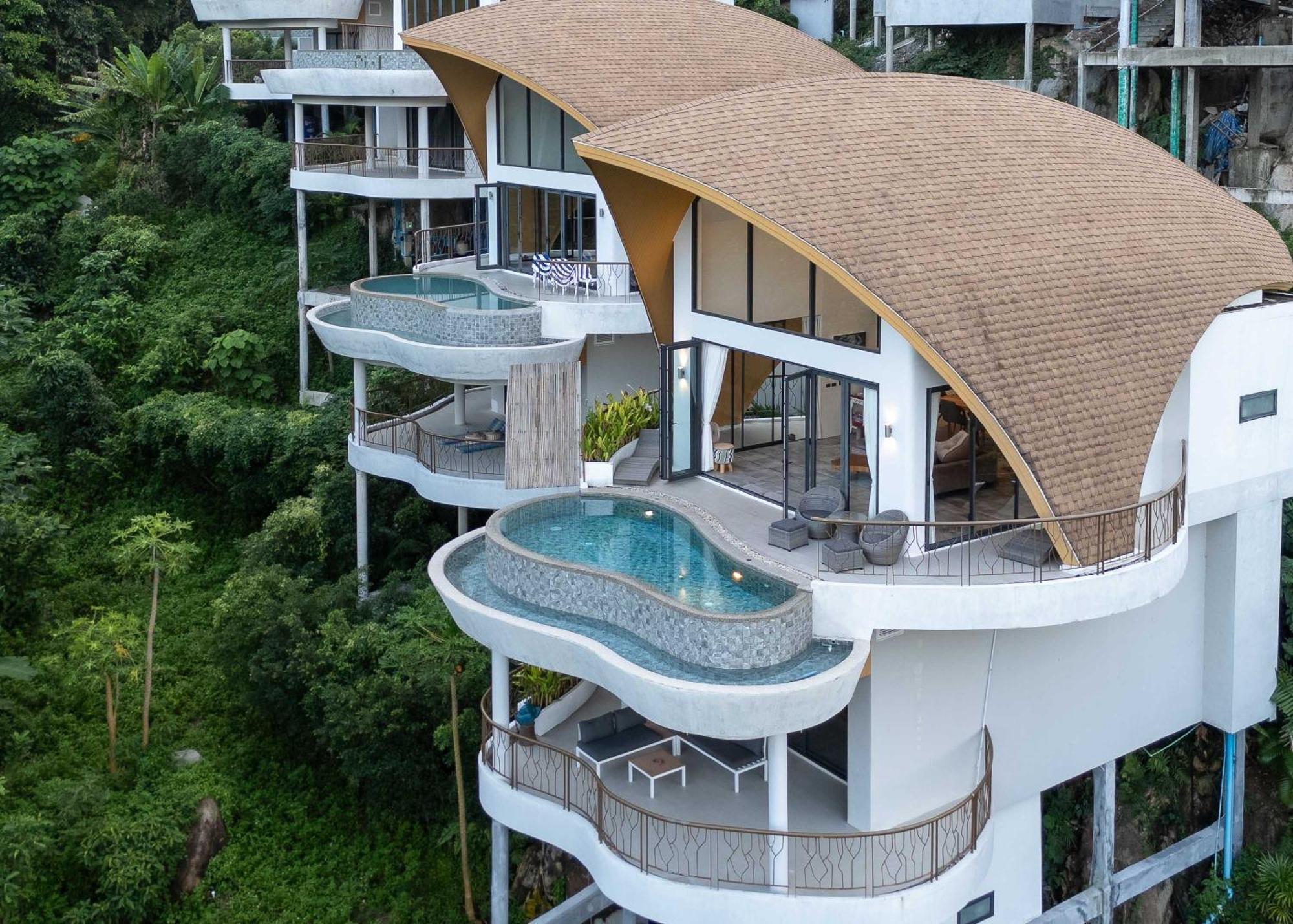 Celeste 3Br - Private Infinity Pool & Seaview Chaweng Plajı Dış mekan fotoğraf